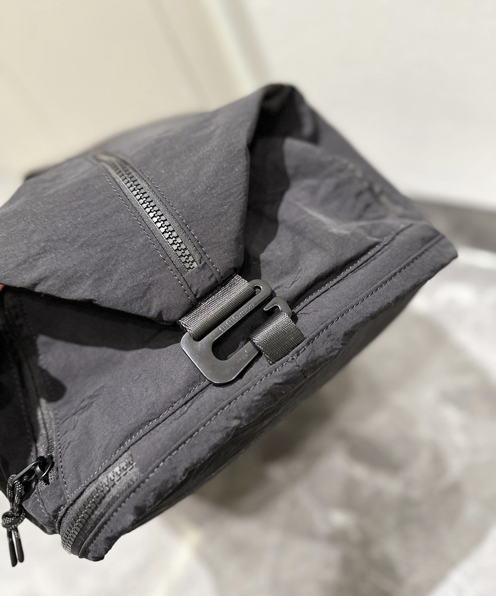 The spacious interior accommodates footwear, apparel, a laptop, an - Comprehensive 7
