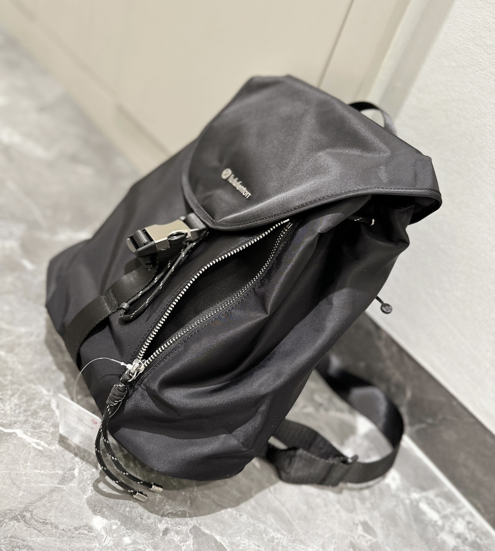 Drawstring Backpack featuring a 10L capacity, cinch-top closure - Comprehensive 6