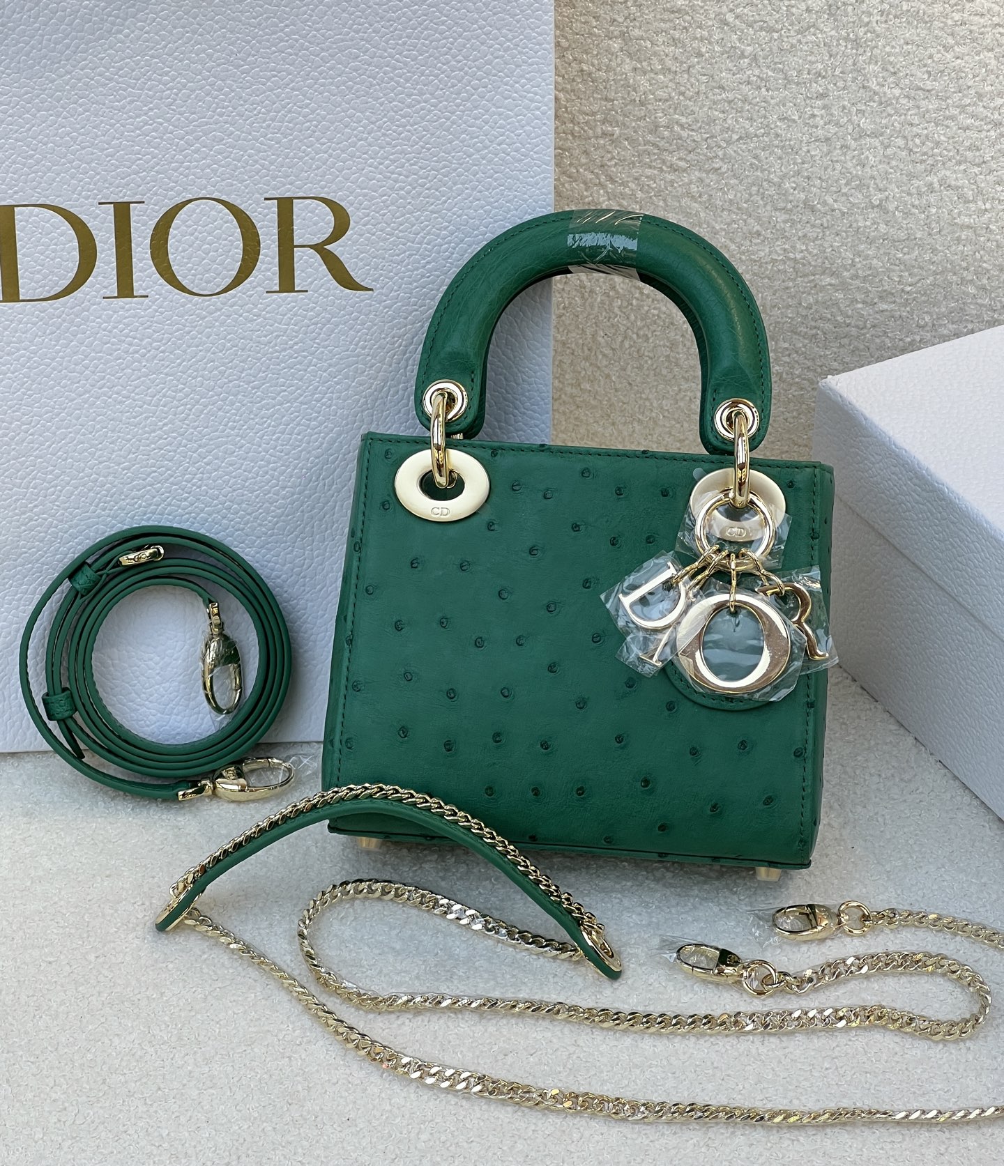 NO:700482,Ostrich three grids, velvet green/gold buckle in stock, Hermes, hermes, Hermes,19860909鸵鸟三格,丝绒绿/金扣 现货,爱马仕,hermes,Hermes,,Bag