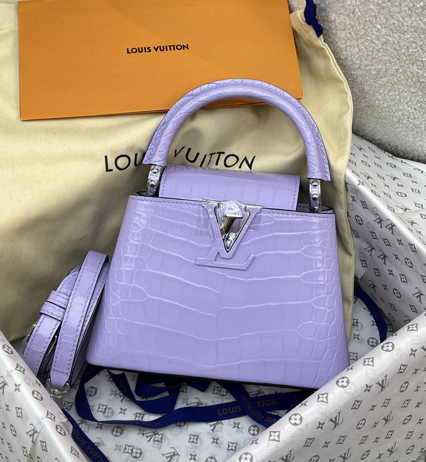 NO:763901,Glossy American v21, taro purple/silver buckle in stock, Hermes,19860909亮面美洲v21,香芋紫/银扣 现货,,Hermes,,Bag