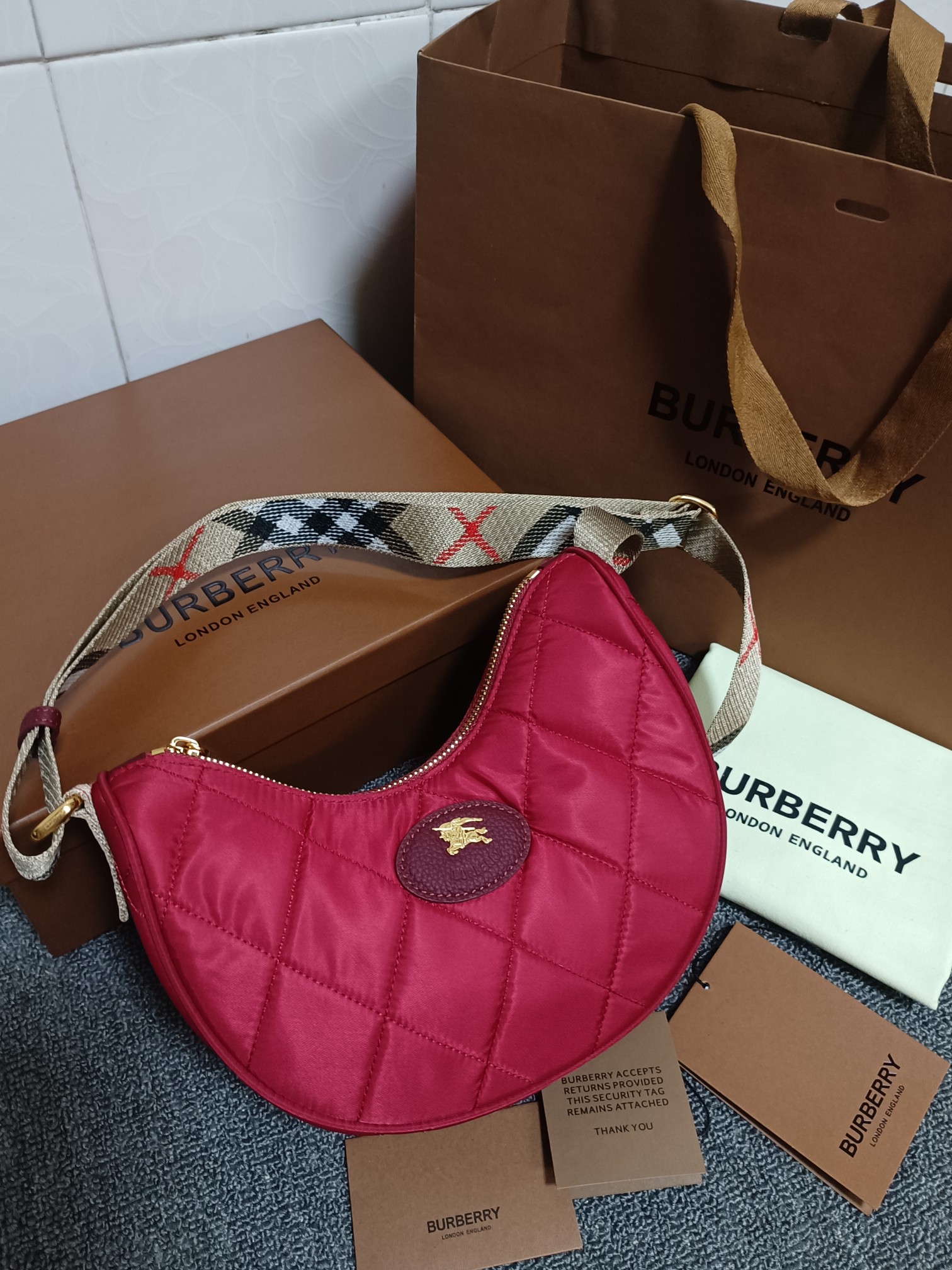 버버리 가방 40124 Burberry Bag
