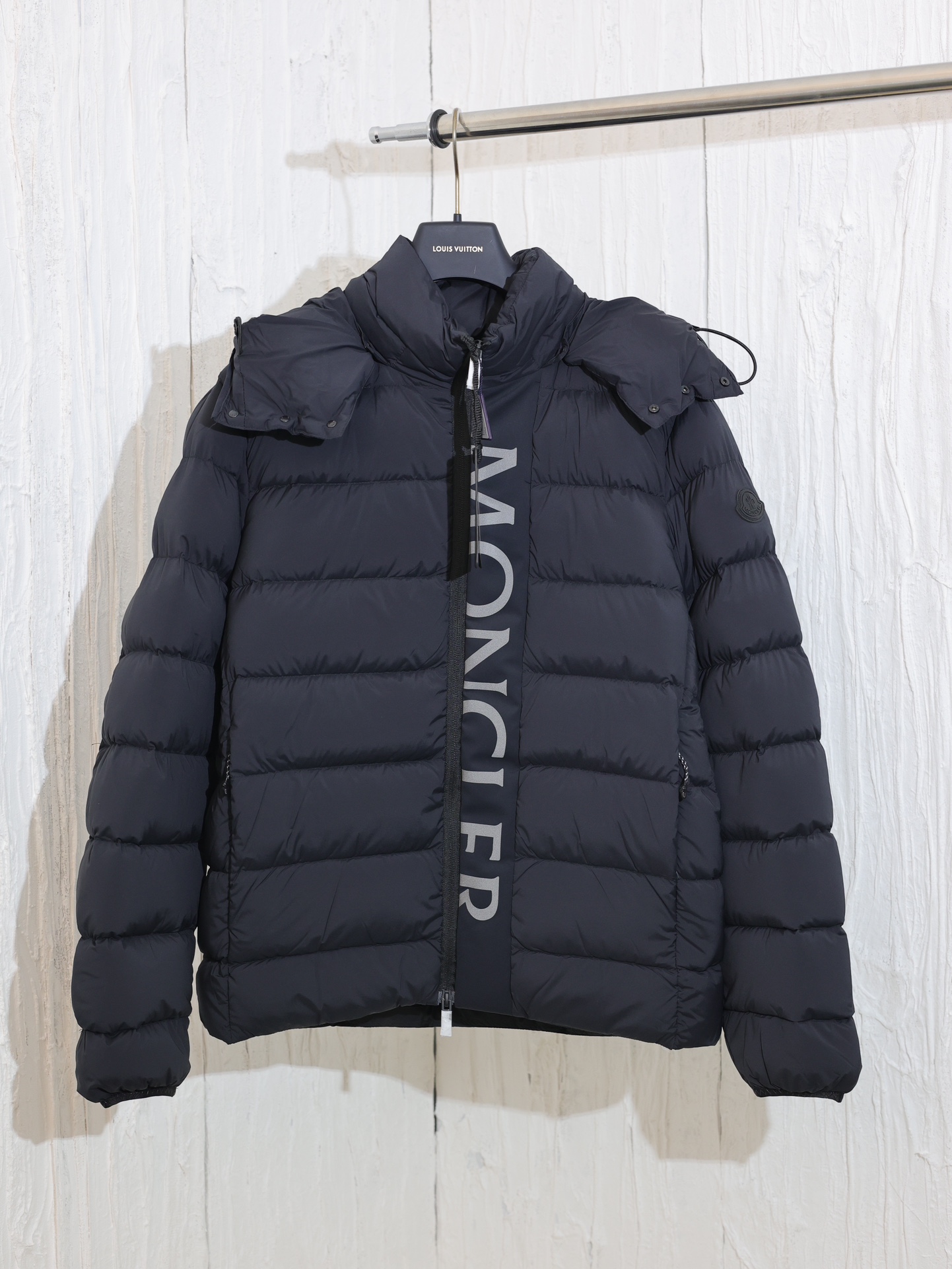 Moncle* / Moncler FW23 Ume Black Knight versión mejorada chaqueta de plumón con capucha desmontable, logra el máximo en…