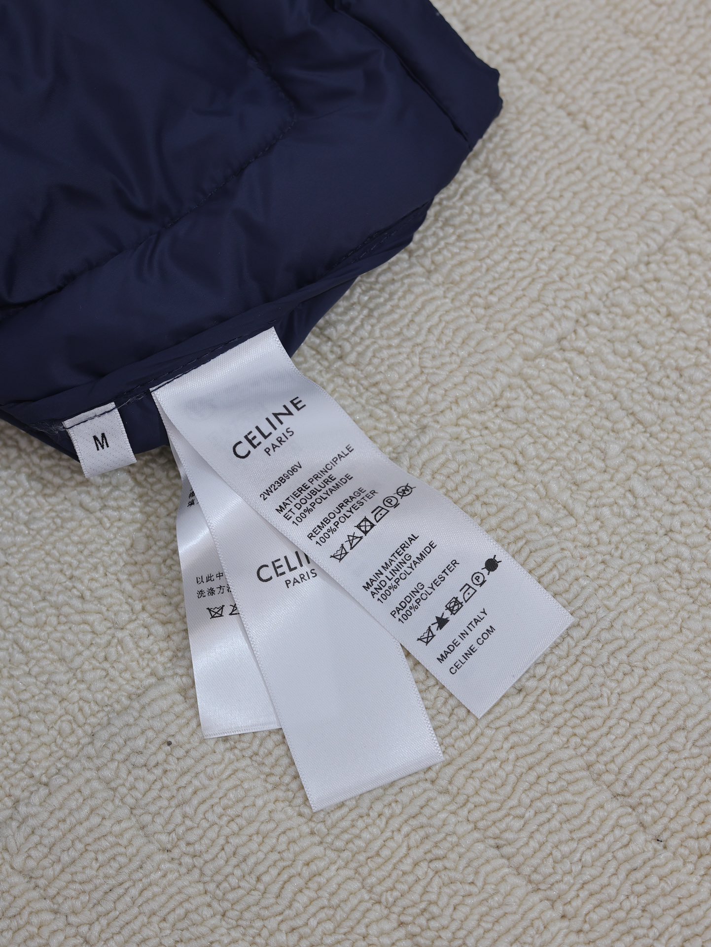 Celin*/赛琳24新款连帽棉服马甲定制YB防风防水尼龙材质羽绒棉填充内里整件轻薄保暖连帽抽绳版型御寒