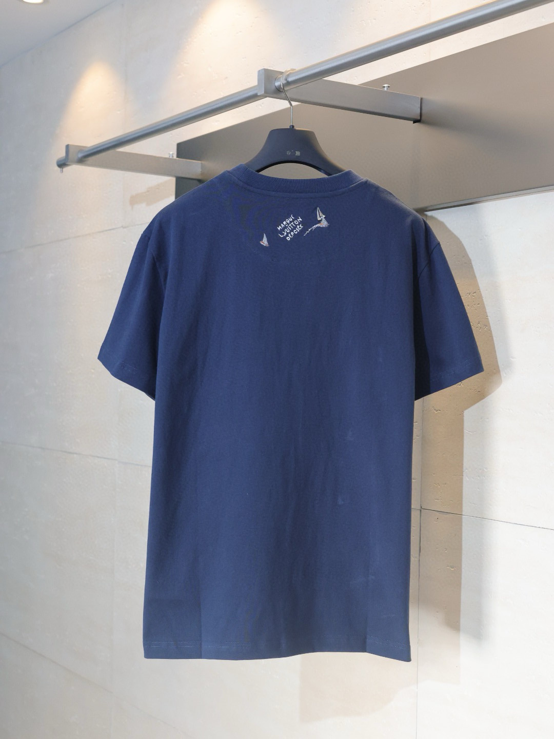 Louis Vuitton 1V/路易 25Ss 帆船标识刺绣短袖T恤