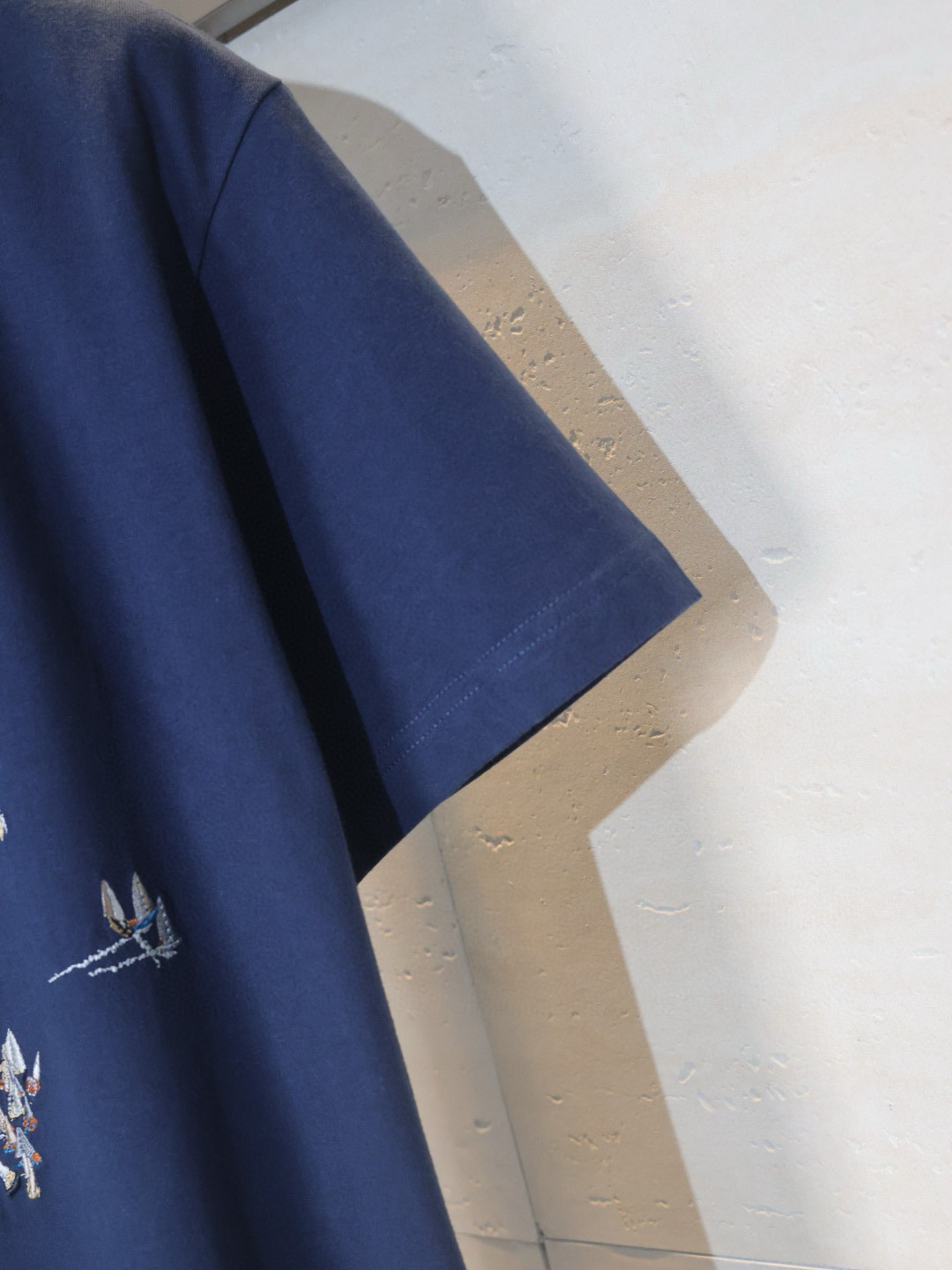 Louis Vuitton 1V/路易 25Ss 帆船标识刺绣短袖T恤