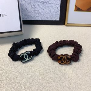 Chanel New Hair Accessories Scrunchies
