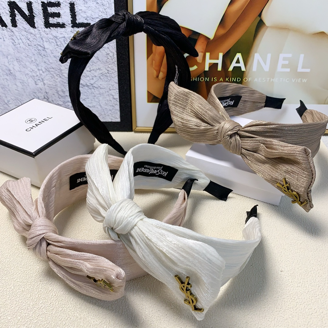 NO:276822,YSL Saint Laurent Poplar Hairband New bow logo light luxury style hairband Daily exquisite items All-matched temperament and versatile little fairy must-have items Full of celebrity style ~ Treasure style Close eyes Recommended style (single) hair accessories, hairpins, saint laurent, saint laurent, hairpins19860909YSL圣罗兰 杨树林发箍 新款蝴蝶结logo轻奢风发箍 日常精致小单品 气质百搭小仙女必入单品 名媛风十足～宝藏款 闭眼入推荐款（单个）发饰,发夹,saint laurent,saint laurent,hairpins,accessory