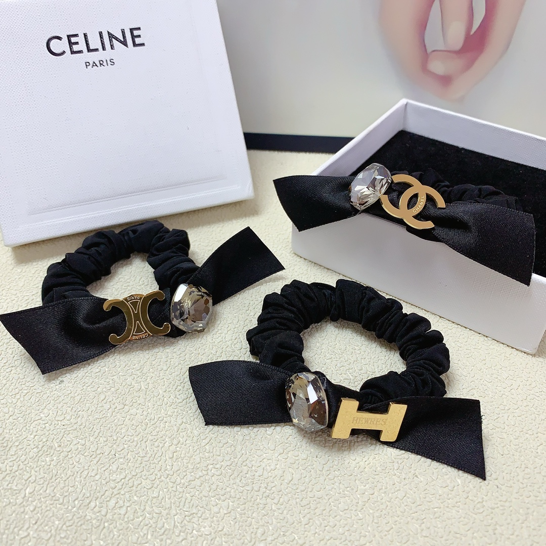NO:277765,Chanel Xiaoxiang celine Hermes Hermes New titanium steel logo bow rubber band hair ring ~ Temperament versatile little fairy must-have item Treasure model Close eyes recommended (single) hairpin, hairpin, celine, celine, chanel, hermes, hermes, hairpins19860909chanel小香 celine赛琳 Hermes爱马仕 新款钛钢logo蝴蝶结皮筋发圈 ～气质百搭小仙女必入单品 宝藏款 闭眼入推荐款（单个）发夹,发夹,celine,celine,chanel,hermes,hermes,hairpins,accessory