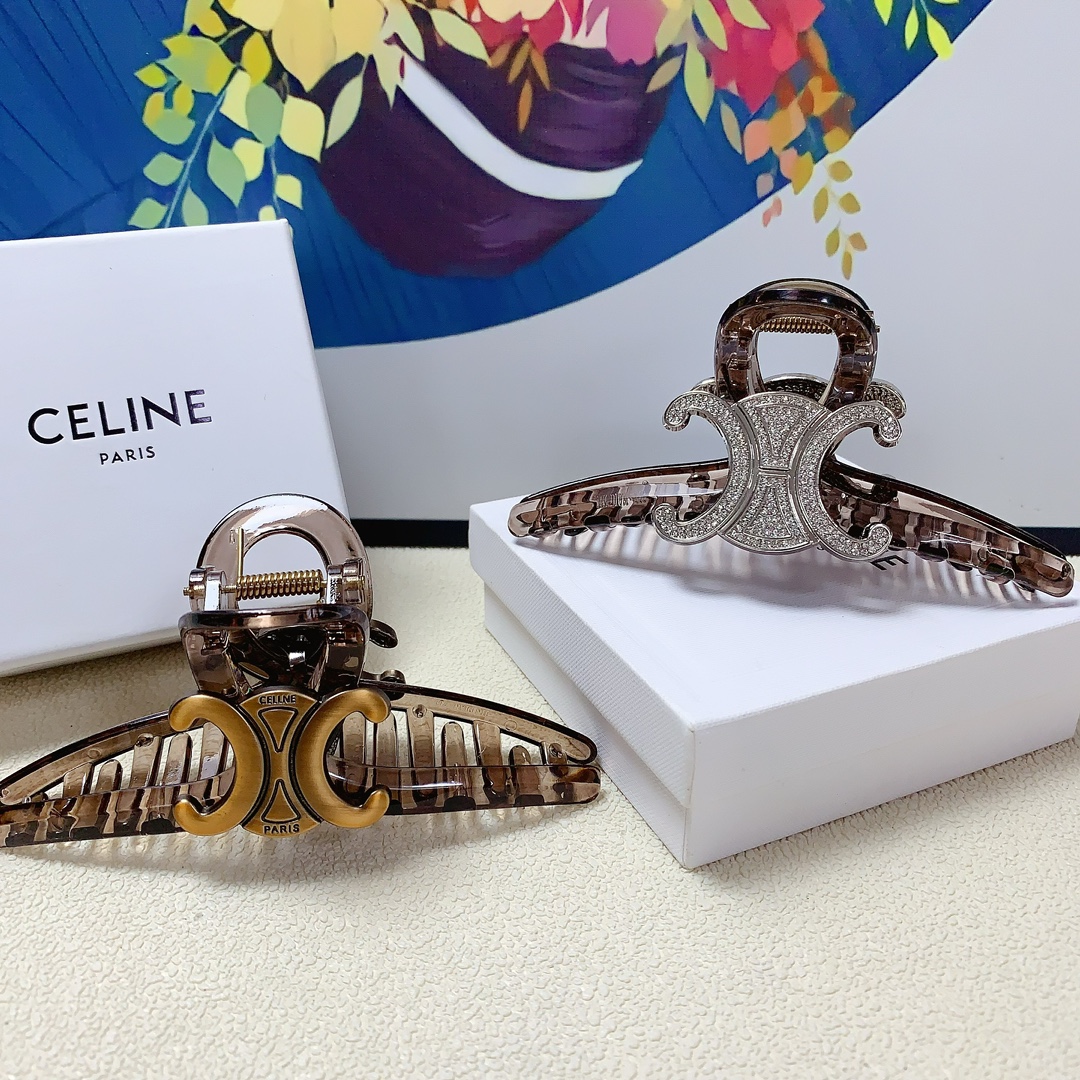 NO:278022,celine celine hair clip Arc de Triomphe retro logo clip, versatile temperament, daily exquisite items, must-have items for fairies, treasure style, recommended style for closed eyes (single hairband box), hairpins, celine, celine, hairpins19860909celine赛琳 celine发夹 凯旋门复古logo抓夹 气质百搭 日常精致小单品 小仙女必入单品 宝藏款 闭眼入推荐款（单个配发箍盒）,发夹,celine,celine,hairpins,accessory