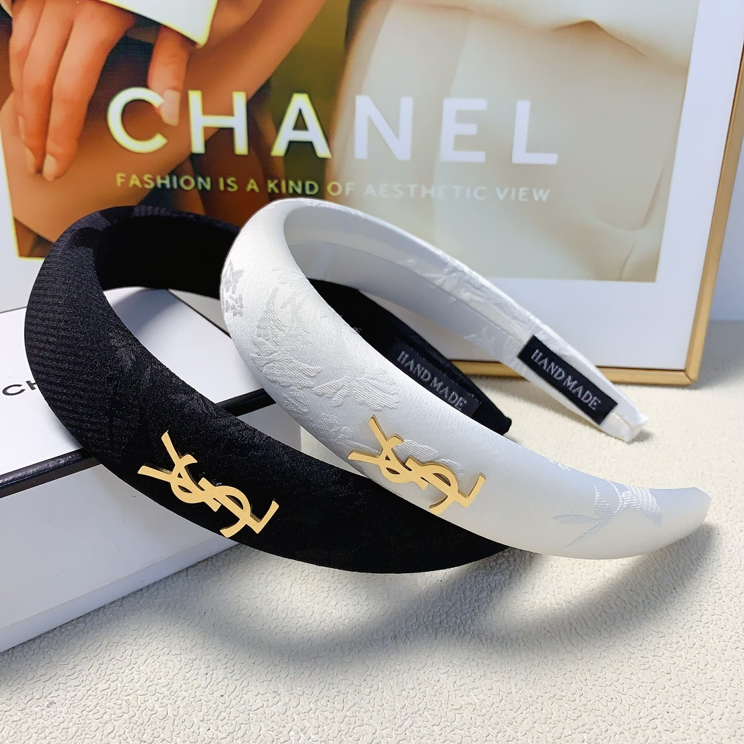 NO:279083,YSL Saint Laurent Poplar Headband New jacquard titanium steel logo headband Temperament versatile little fairy must-have item Treasure model Closed eyes recommended (single hair accessories, hairpins, saint laurent, saint laurent, hairpins19860909YSL圣罗兰 杨树林发箍 新款提花钛钢logo发箍 气质百搭小仙女必入单品 宝藏款 闭眼入推荐款（单个发饰,发夹,saint laurent,saint laurent,hairpins,accessory