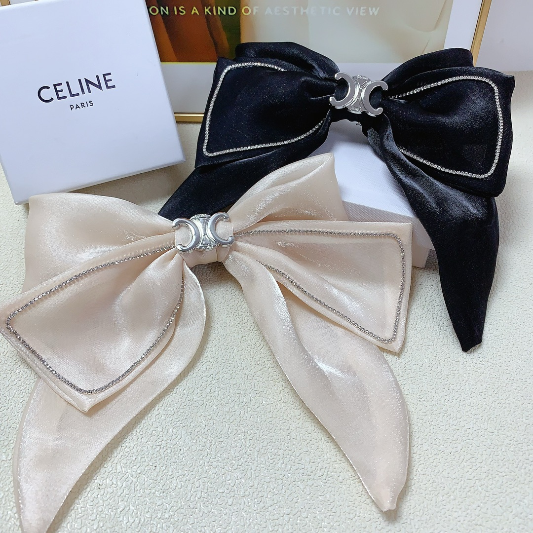 NO:279081,celine celine hair clip Arc de Triomphe bow hair clip spring clip three-dimensional temperament fashionable and versatile little fairy must-in item, recommended style (single) hair accessories, hair clips, celine, celine, hairpins19860909celine赛琳 celine发夹 凯旋门欧根纱蝴蝶结发夹弹簧夹 版型立体气质时尚百搭小仙女必入单品 闭眼入推荐款（单个）发饰,发夹,celine,celine,hairpins,accessory