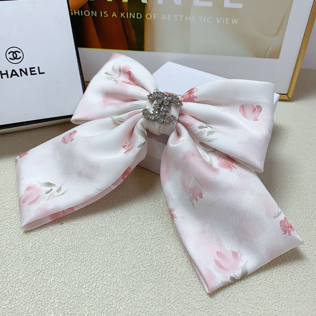 NO:279087,CHANEL Xiaoxiang CHANEL hairpin new Chinese style bow hairpin spring clip, three-dimensional style, fashionable and versatile, must-have item for a fairy, closed eyes and recommended style (single hair accessories, hairpins, chanel, hairpins19860909CHANEL小香 CHANEL发夹 新国风蝴蝶结发夹弹簧夹 版型立体气质时尚百搭小仙女必入单品 闭眼入推荐款（单个发饰,发夹,chanel,hairpins,accessory