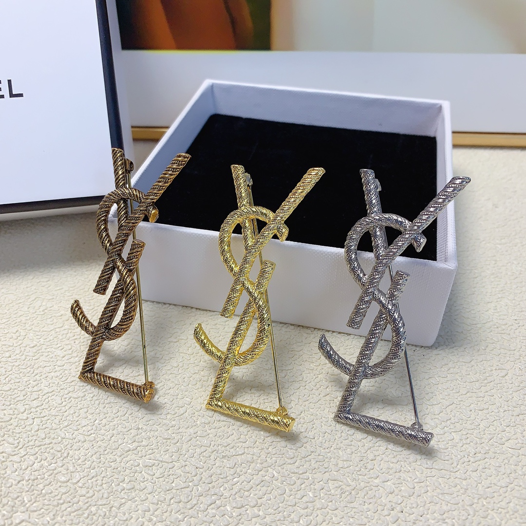 NO:281309,YSL Saint Laurent YSL brooch Poplar Thread Brooch Fashion Atmospheric and High-end Exquisite Little Fairy Must-Entered Single Product Treasure Style Closed Eye Recommended (Single) Hair Accessories, Hairpins, Saint laurent, Saint laurent, Brooch, Brooch, Broastpin, Hairpins19860909YSL圣罗兰 YSL胸针 杨树林螺纹胸针时尚大气上档次精致小仙女必入单品宝藏款 闭眼入推荐款（单个）发饰,发夹,saint laurent,saint laurent,brooch，breastpin,hairpins,accessory