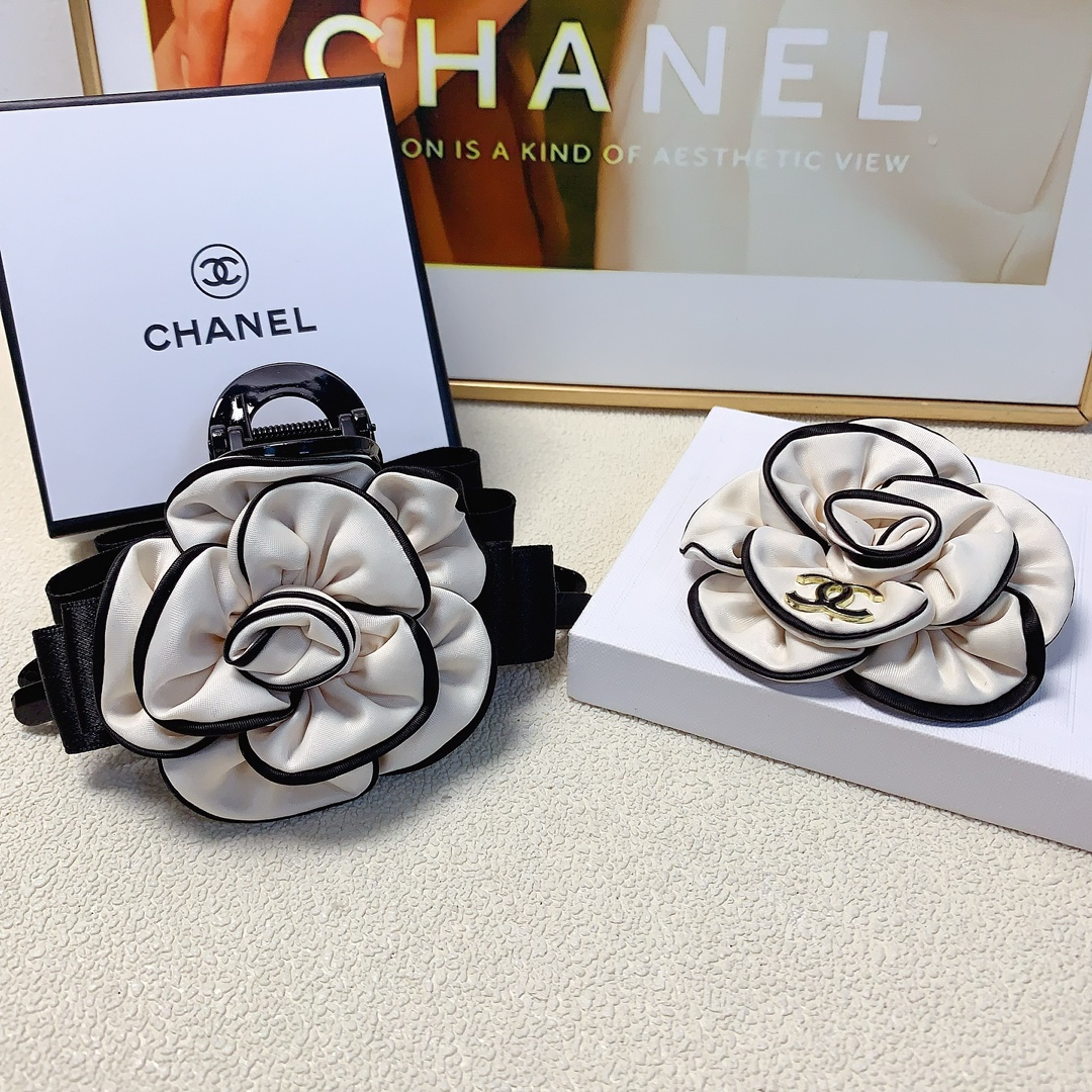 Chanel小香Chanel皮筋新款山茶花logo皮筋发圈日常精致小单品气质百搭小仙女必入单品宝藏款闭眼