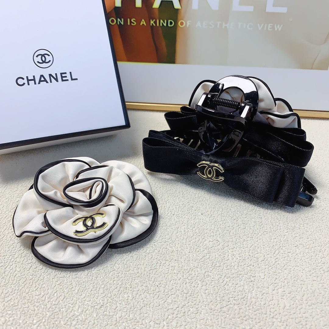 Chanel小香Chanel皮筋新款山茶花logo皮筋发圈日常精致小单品气质百搭小仙女必入单品宝藏款闭眼