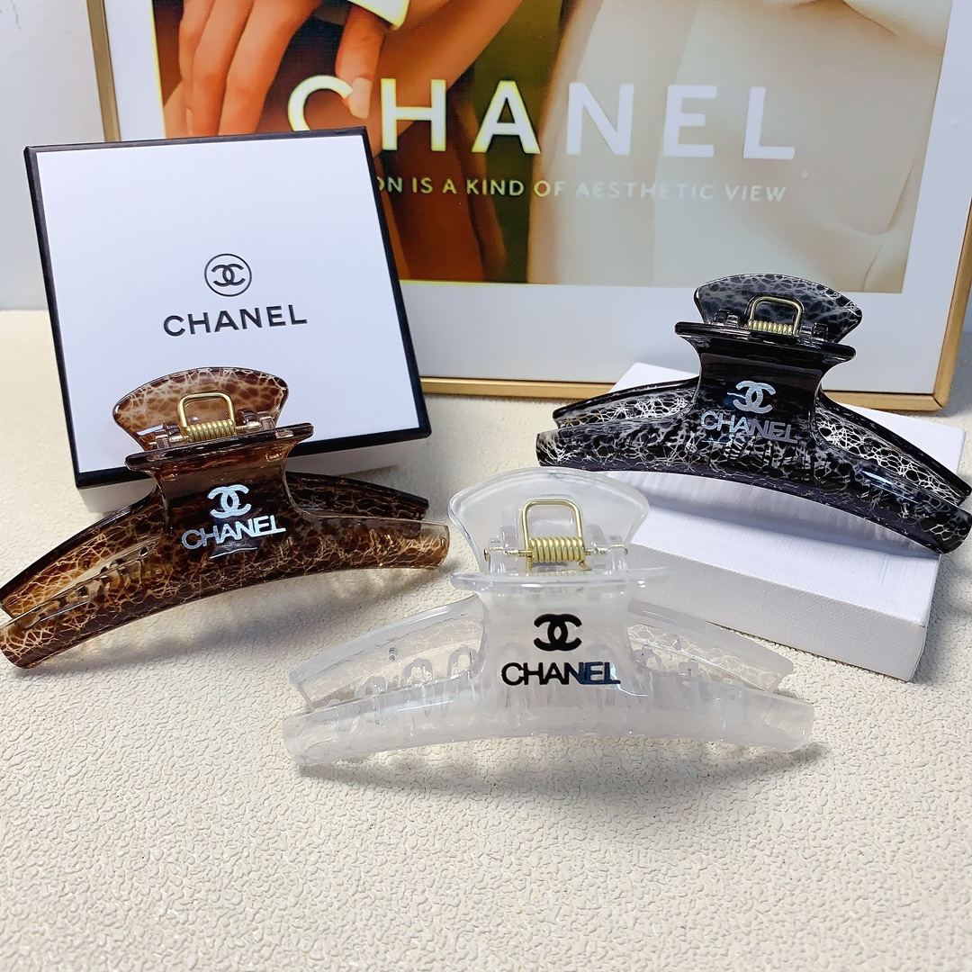 chanel小香chanel抓夹新款钛钢logo抓夹气质百搭日常精致小单品小仙女必入单品宝藏款闭眼入推荐