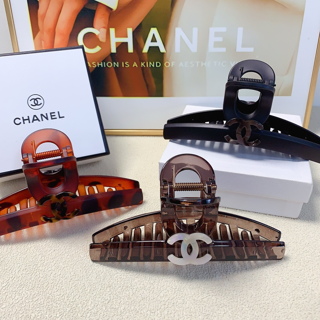 chanel小香chanel抓夹新款logo抓夹气质百搭日常精致小单品小仙女必入单品宝藏款闭眼入推荐款单