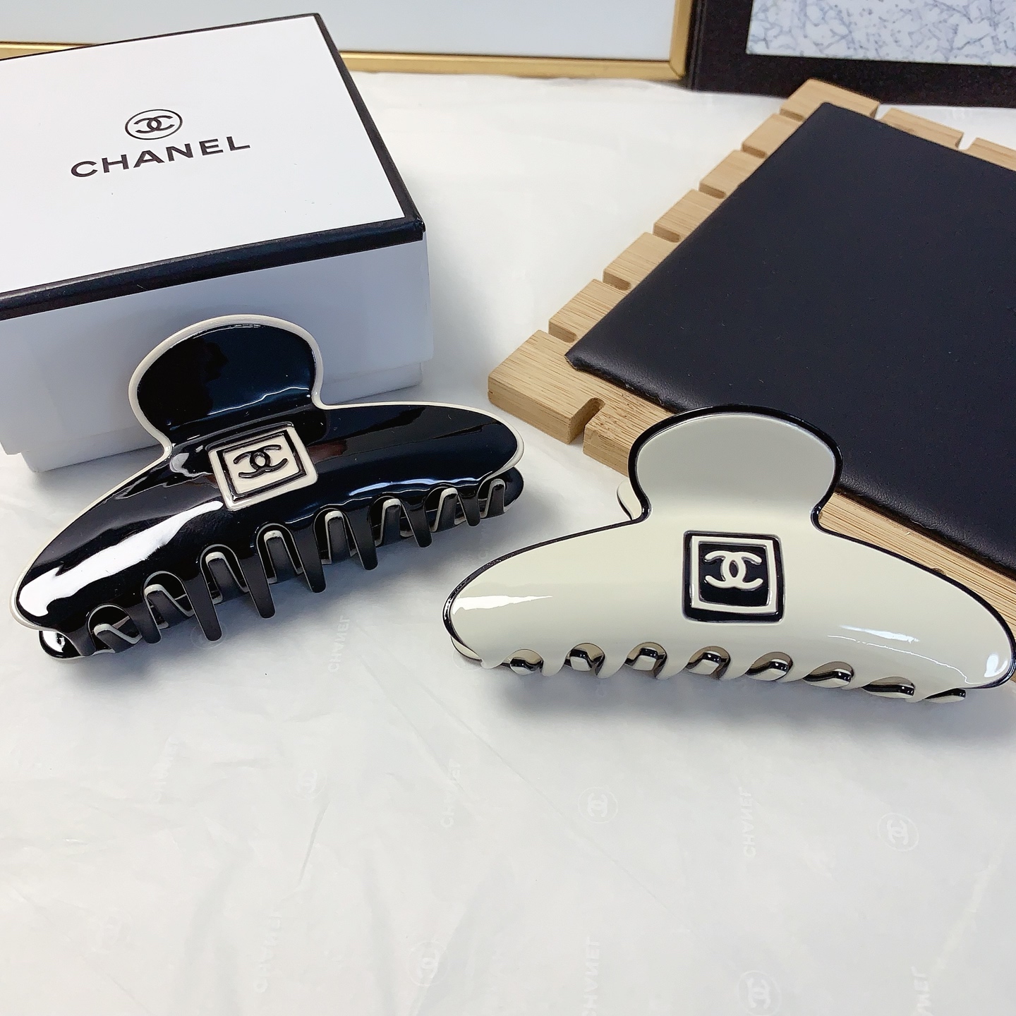 Pinza para el cabello Chanel, pinza de acetato estilo Chanel, elegante y versátil, pequeño accesorio diario, imprescind…