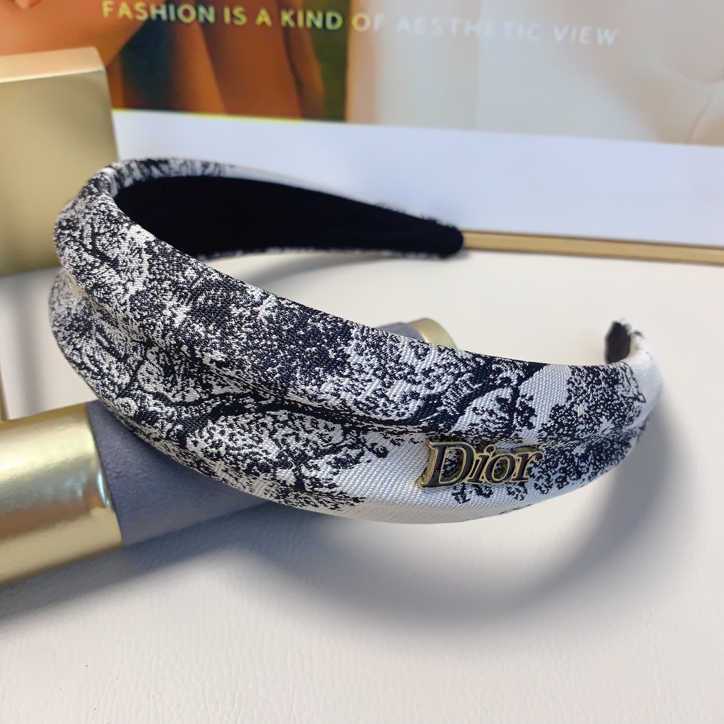 Dior diadema, estilo ligero y lujoso de bosque, elegante y versátil, imprescindible para hadas, llena de estilo de dama…