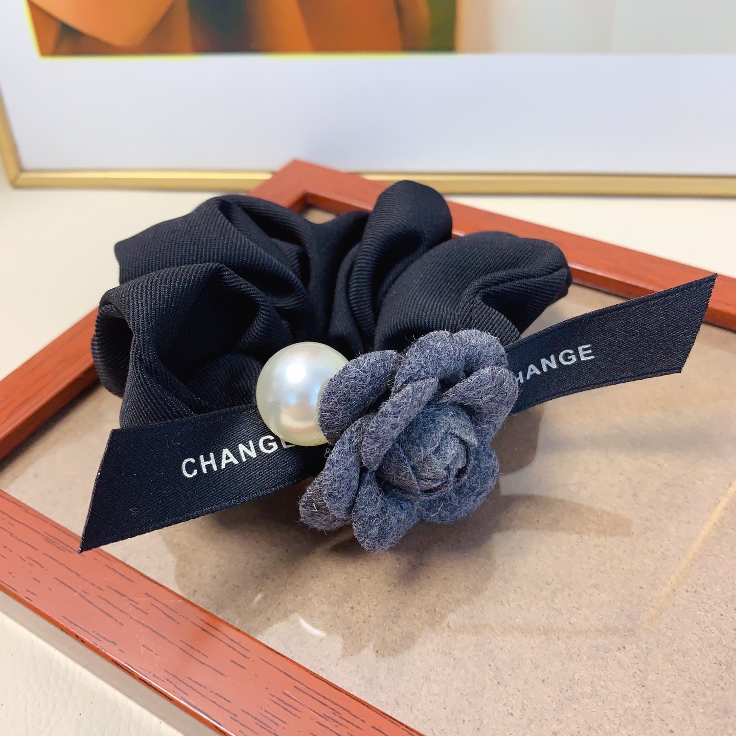 chanel小香chanel皮筋蝴蝶结山茶花皮筋发圈大肠圈气质百搭小仙女必入单品 宝藏款 闭眼入🥰推荐款