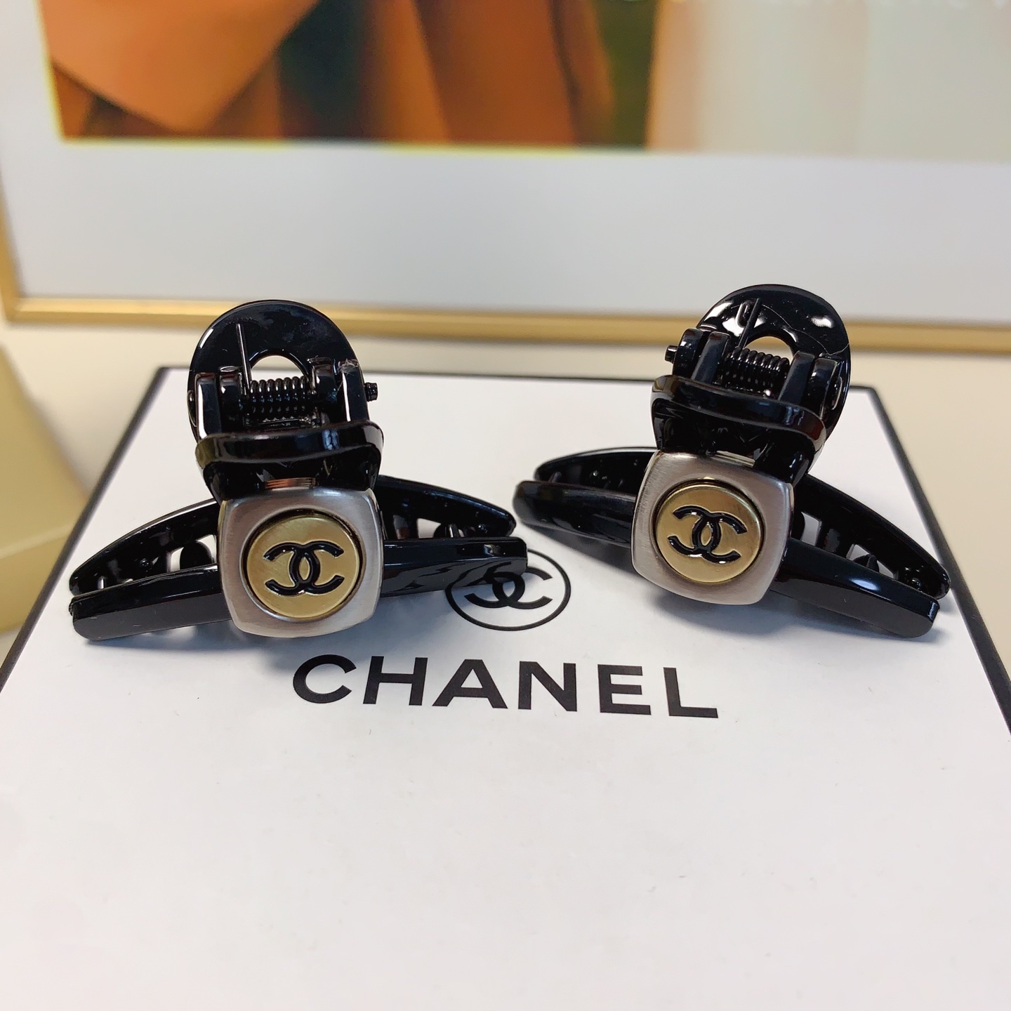chanel小香chanel抓夹韩版迷你mini小抓夹气质百搭日常精致小单品 小仙女必入单品 宝藏款 闭