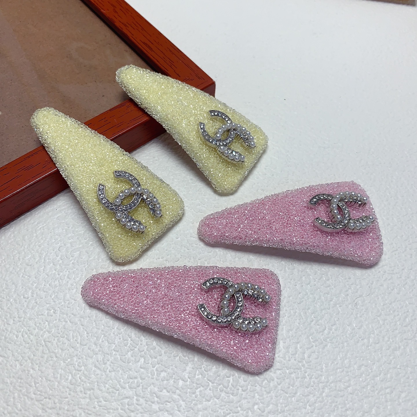 Horquilla Chanel pequeña, horquilla Chanel, pinza de presión con strass, pinza para el pelo, pinza lateral, pequeño acc…