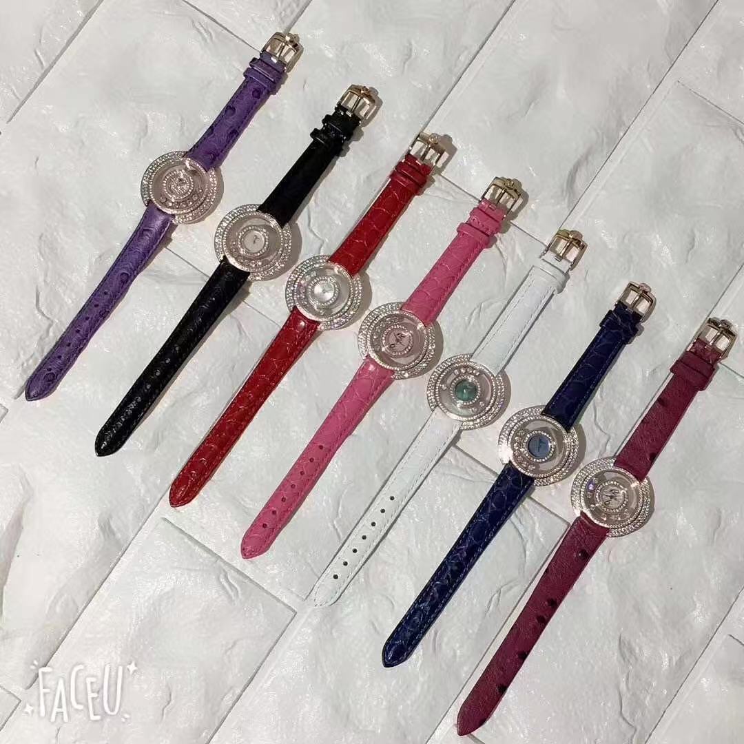 NO:158358,Chopard series collection, a sense of celebrity!  Elegant and exquisite shape is reflected in the details and textures of Swiss quartz watches. Various beauty [color] essential goddesses, chopard19860909萧邦系列集合,名媛感！造型优雅精致体现在细节各种质感瑞士石英表 说不出的各种美[色]女神必备[色],,chopard,Watch