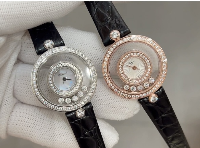 Chopard Happy Diamonds Series Women's Watch - Swiss Quartz Movement 1 Chopard Happy Diamonds Series Women's Watch - Swiss Quartz Movement
