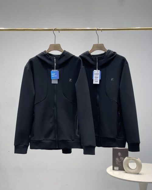 Fila Men's Windproof Water-Resistant Softshell Hoodie Jacket 1 Fila Men's Windproof Water-Resistant Softshell Hoodie Jacket