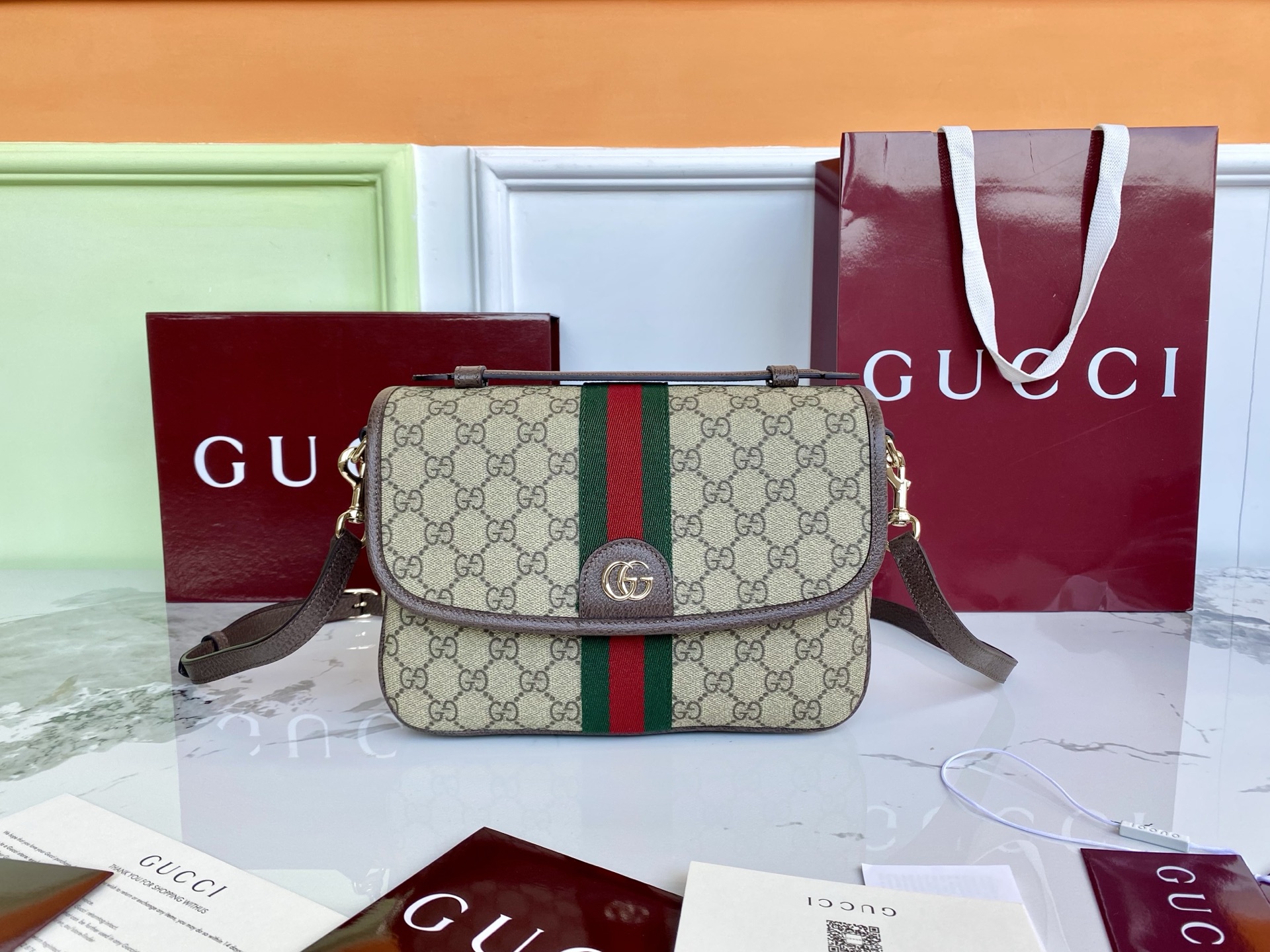 Gucci 836842 Crossbody Handbag, 24 x 17.5 x 11.5cm 2 i1753599601077 2258 0 0