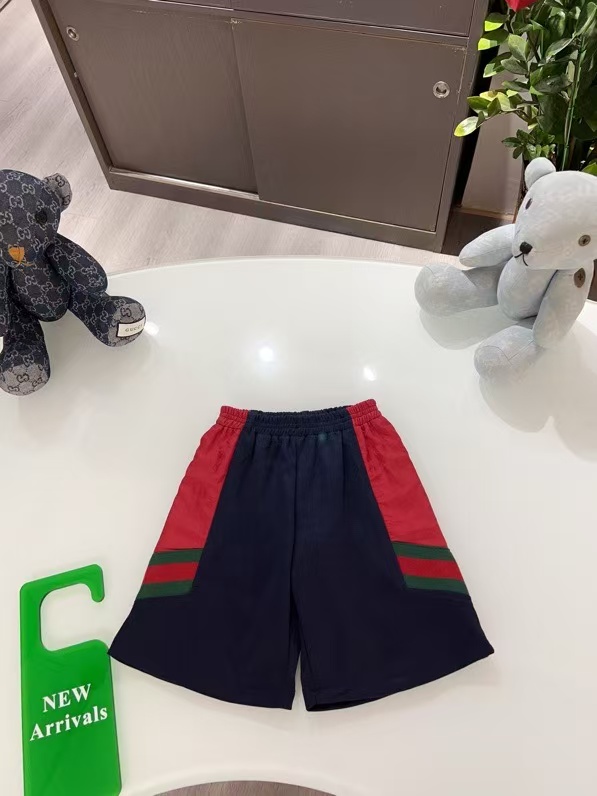 @116 Pantalones cortos personalizados originales de mostrador en volumen, con cinta de colores exquisita, réplica 1:1 d…