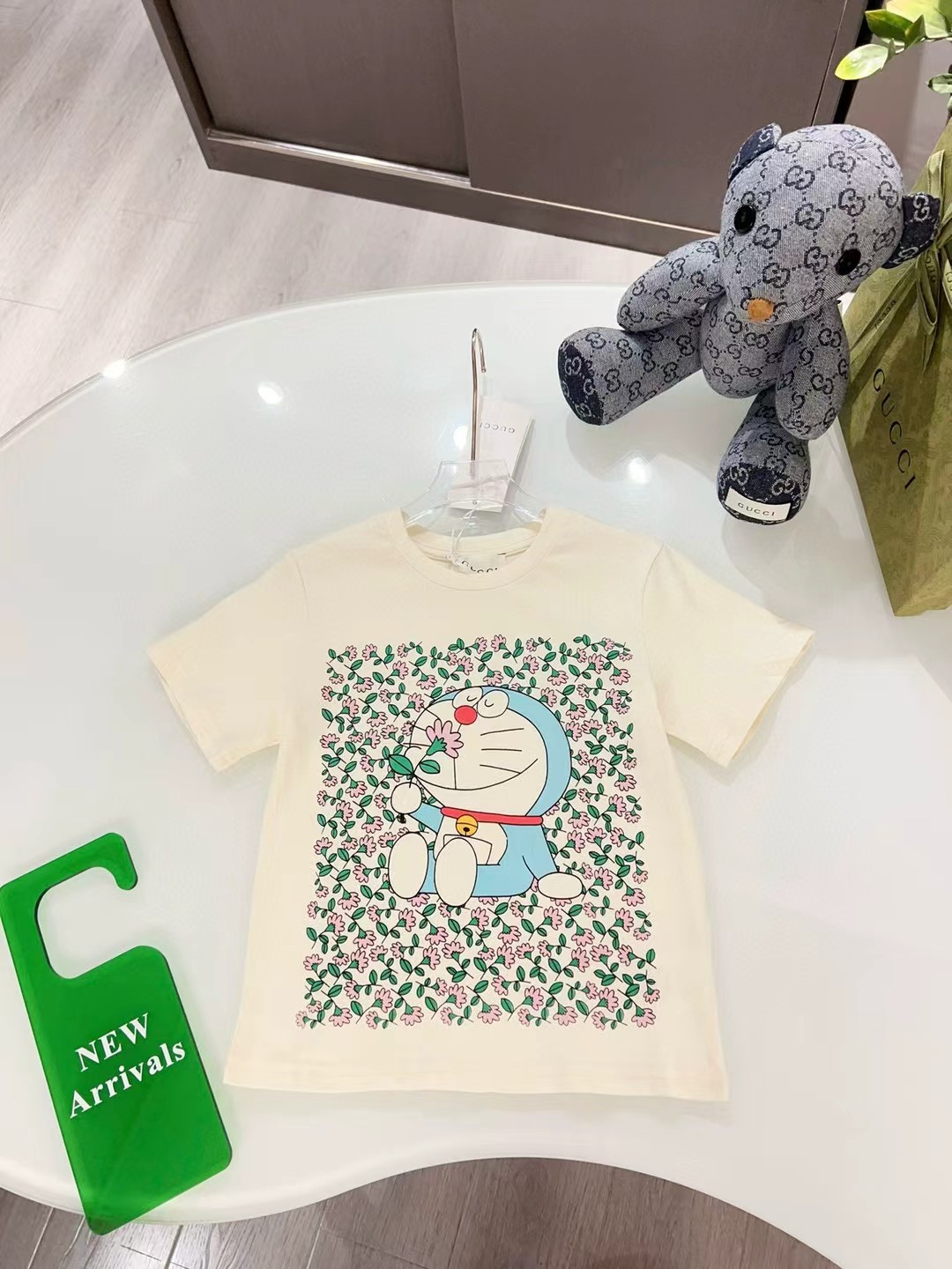 Camiseta de manga corta personalizada original de mostrador, envío inmediato, tallas 100-160
