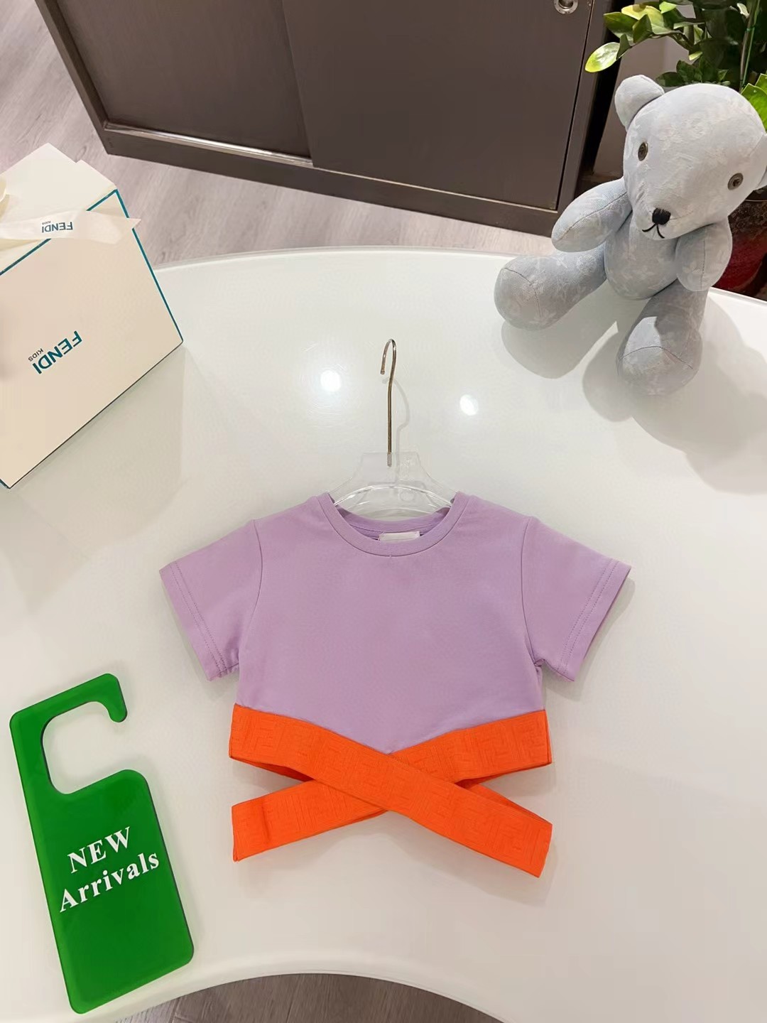 Camiseta de manga corta personalizada original del mostrador @86 Pasuang, teñida a medida en morado taro, cinta en la c…