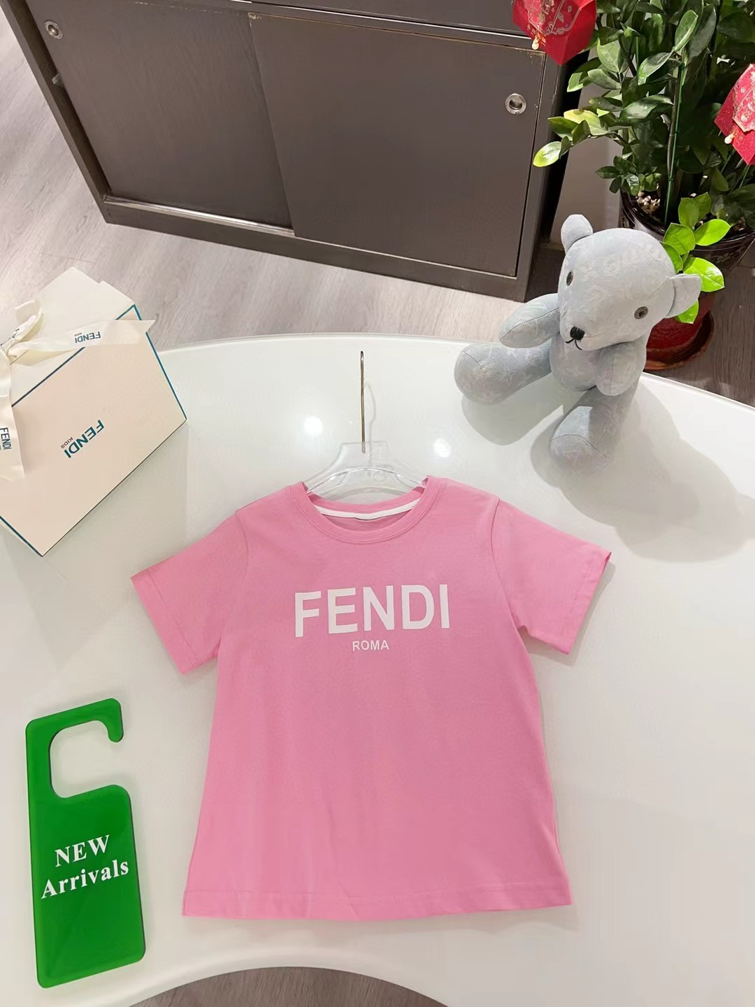 @86 Camisetas de manga corta personalizadas originales de mostrador, envío inmediato, tallas 100-160