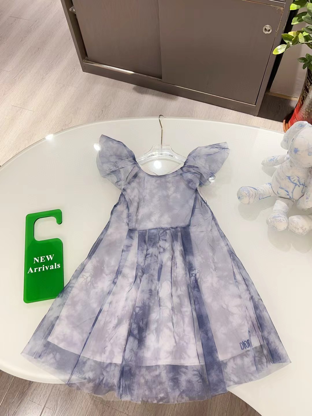 Vestido personalizado original de mostrador @136, tul teñido personalizado, tres capas de tul más forro suave, detalles…