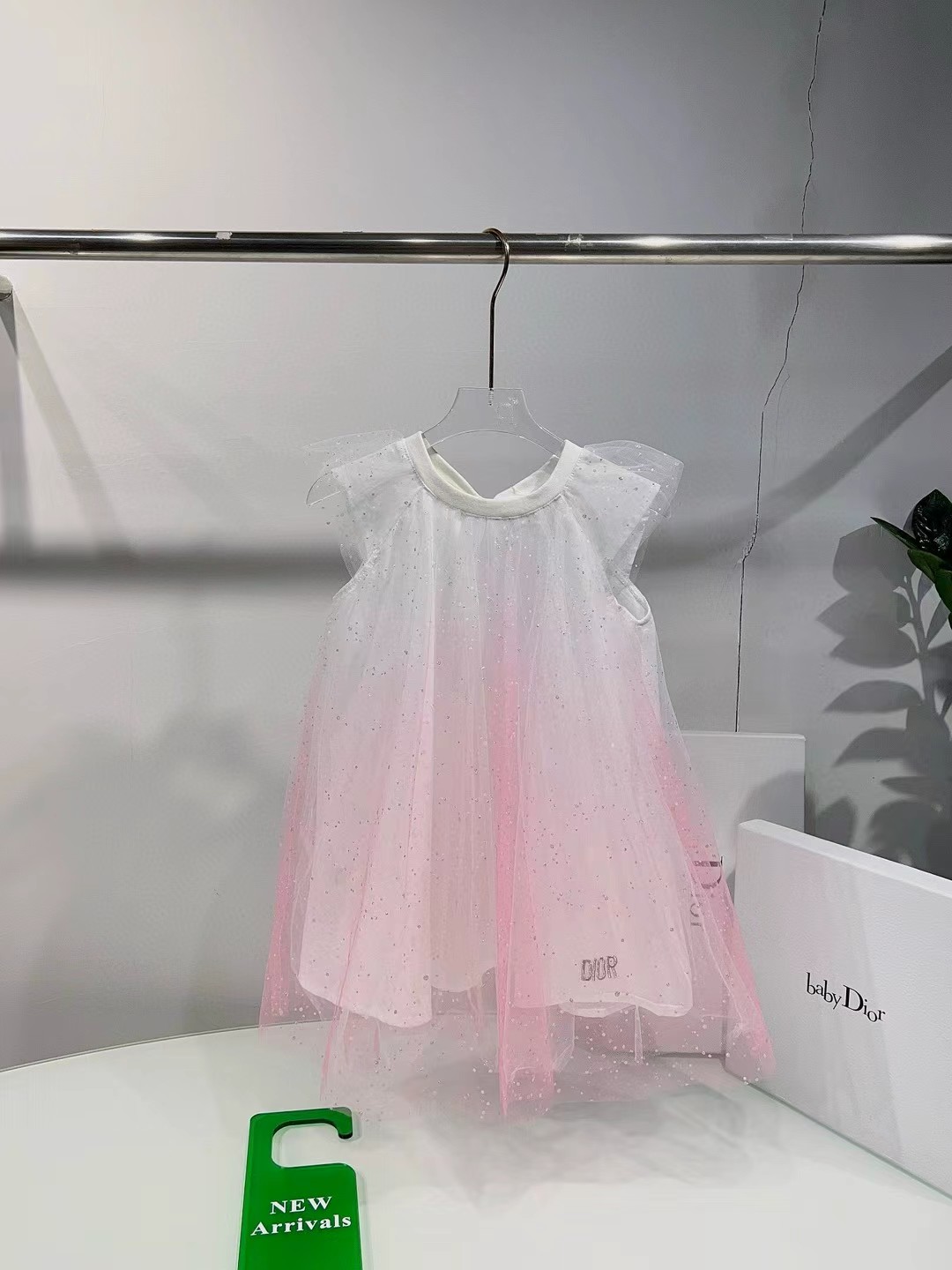 Vestido carmín con mangas volantes y degradado, envío inmediato, tallas 100-160
