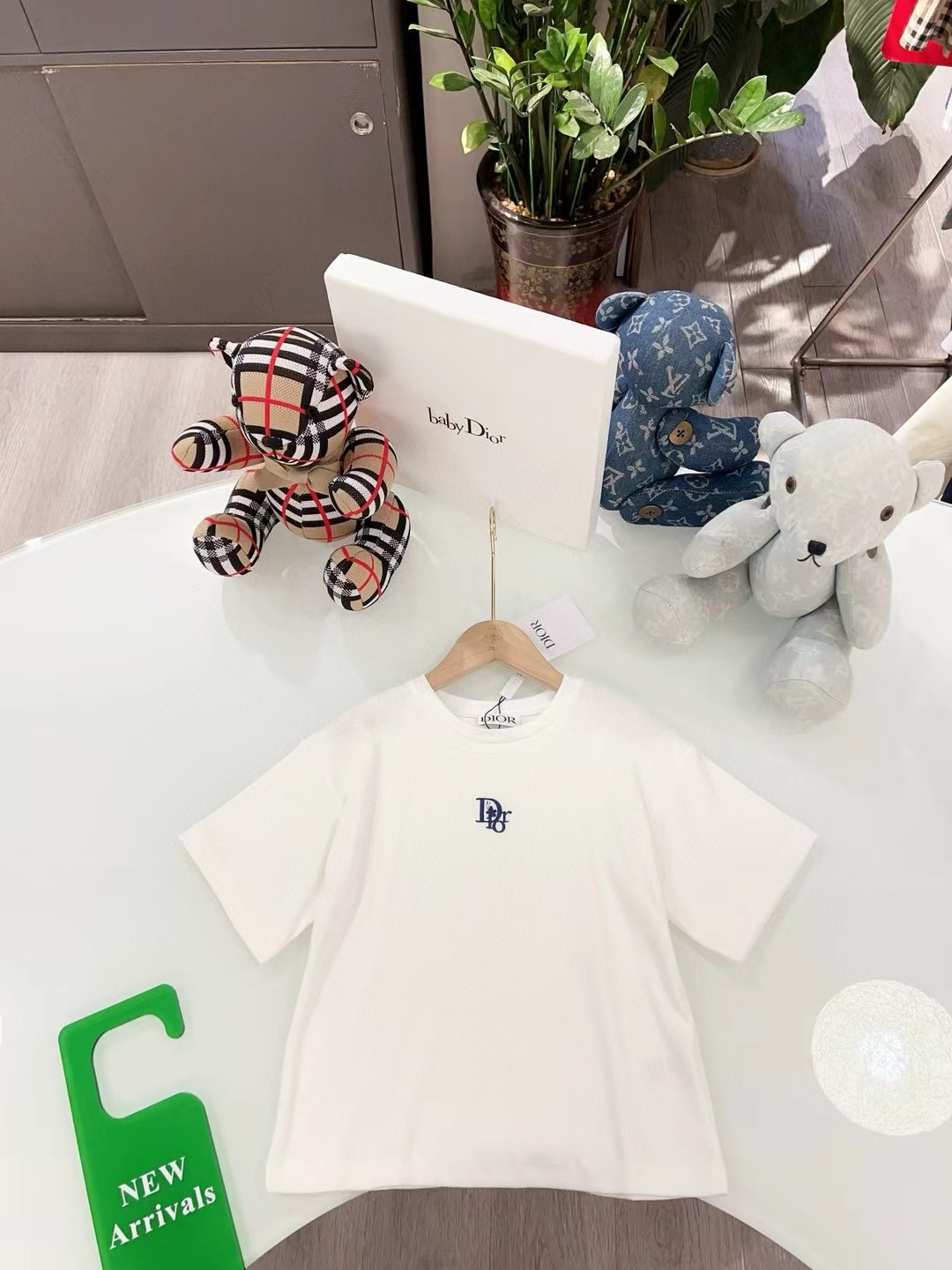 Camiseta de manga corta personalizada original del mostrador 86, confeccionada con tejido de punto acanalado de mezcla …