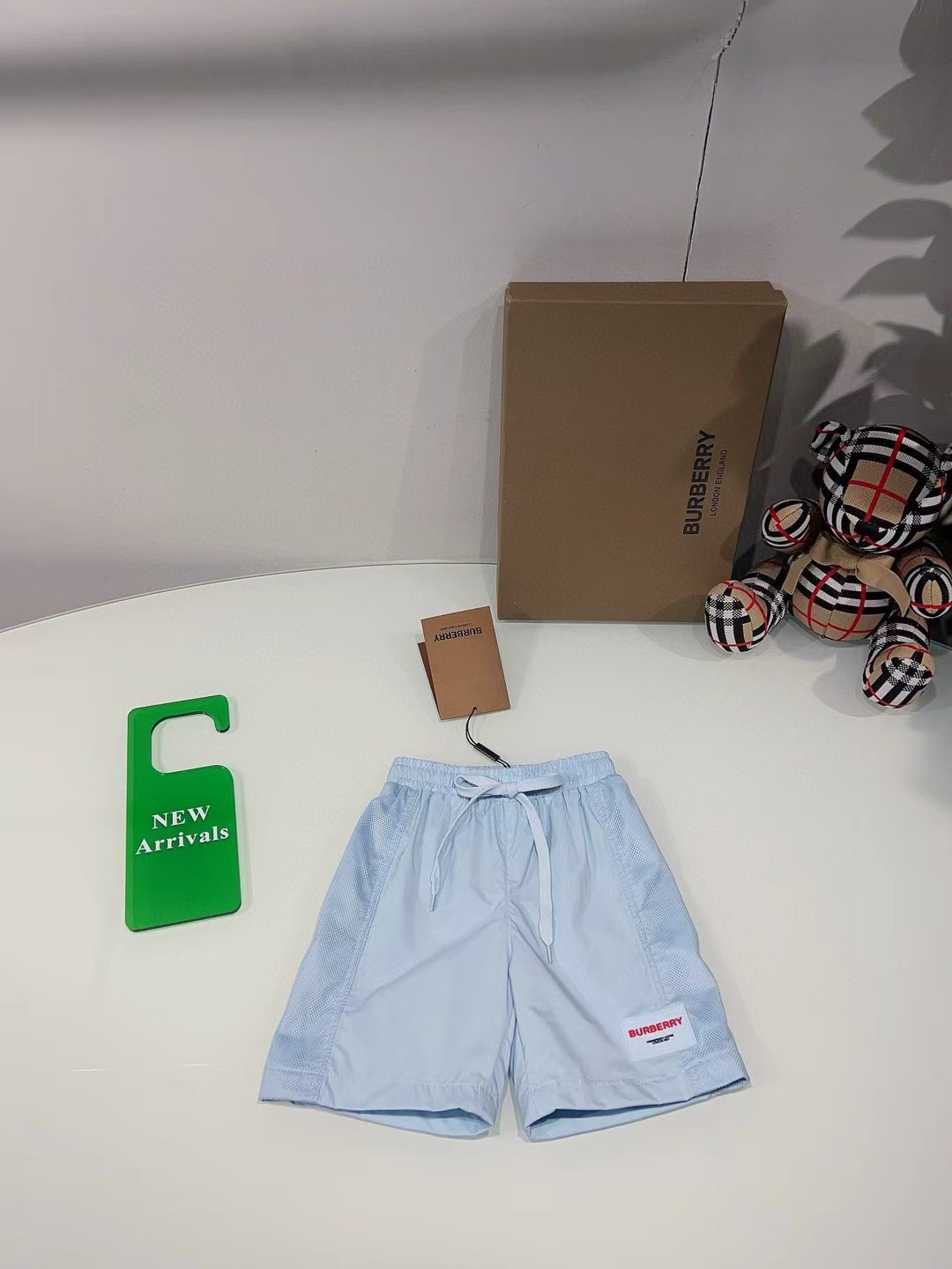 @118 boutique original custom shorts, drawstring waistband, back with Velcro pocket, matching mesh panels and Horseferr…