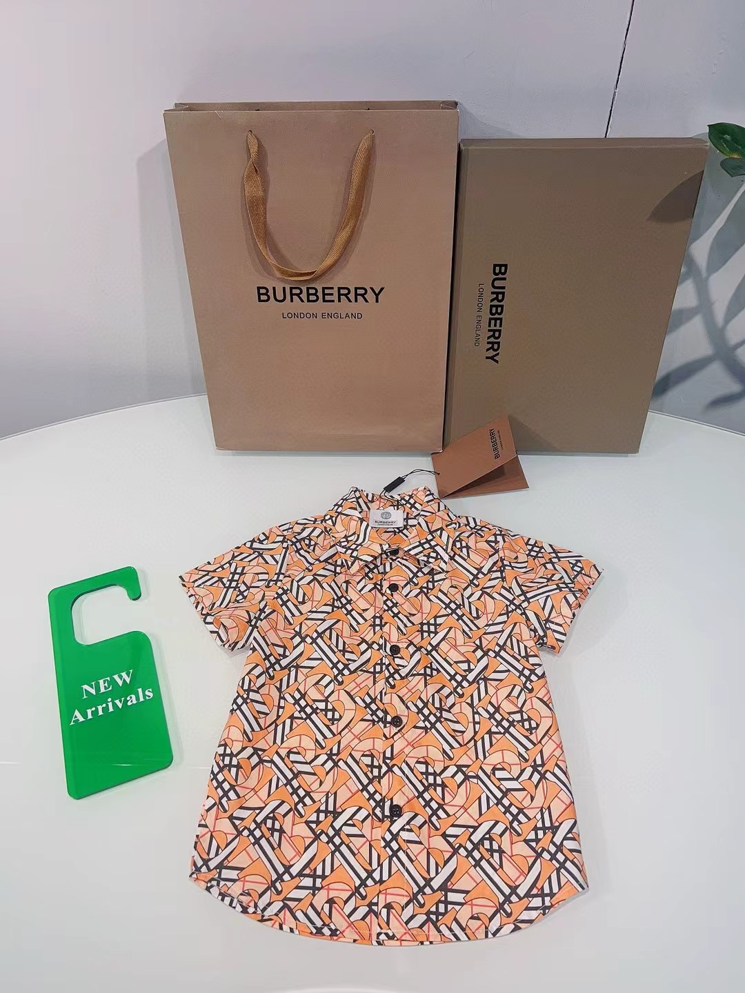 Sin Shao@106 réplica original de mostrador, camisa de estampado completo, confeccionada en tejido de gasa mez…