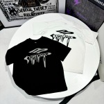 BLSG25 nouveau T-shirt torsadé en coton imprimé sexe opposé, style très tendance, version oversize taille : 100-160 délai de livraison : après un an 1 BLSG25 nouveau T-shirt torsadé en coton imprimé sexe opposé, style très tendance, version oversize taille : 100-160 délai de livraison : après un an
