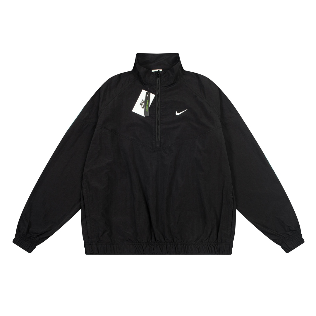 🔥Modelo 537🔥 Chaqueta Nike x Stussy, color negro, tallas S a XL