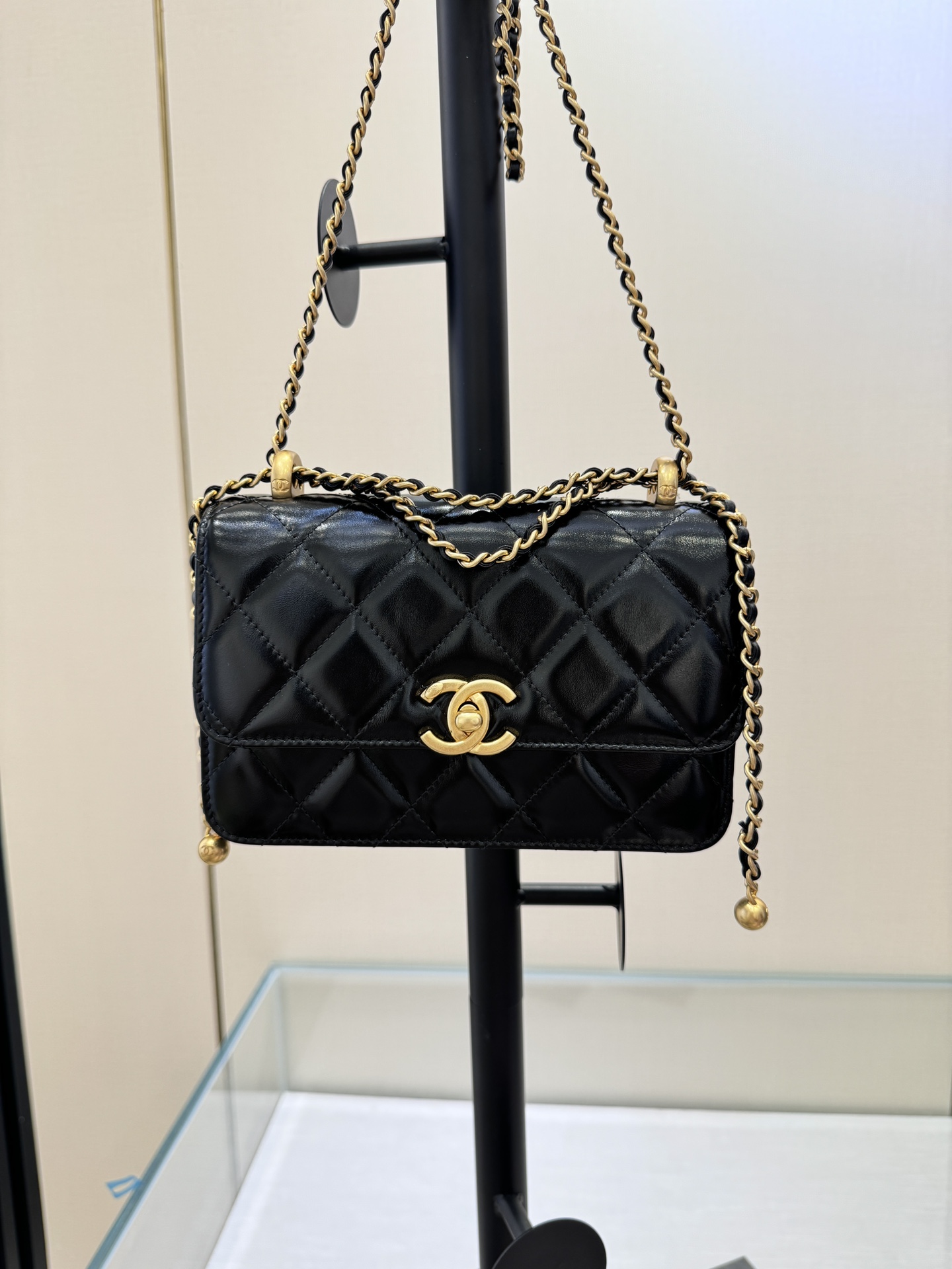 Chanel Classic Flap Bag Borse Crossbody & Borse a Tracolla Ragazzo Pelle bovina Vintage Catene