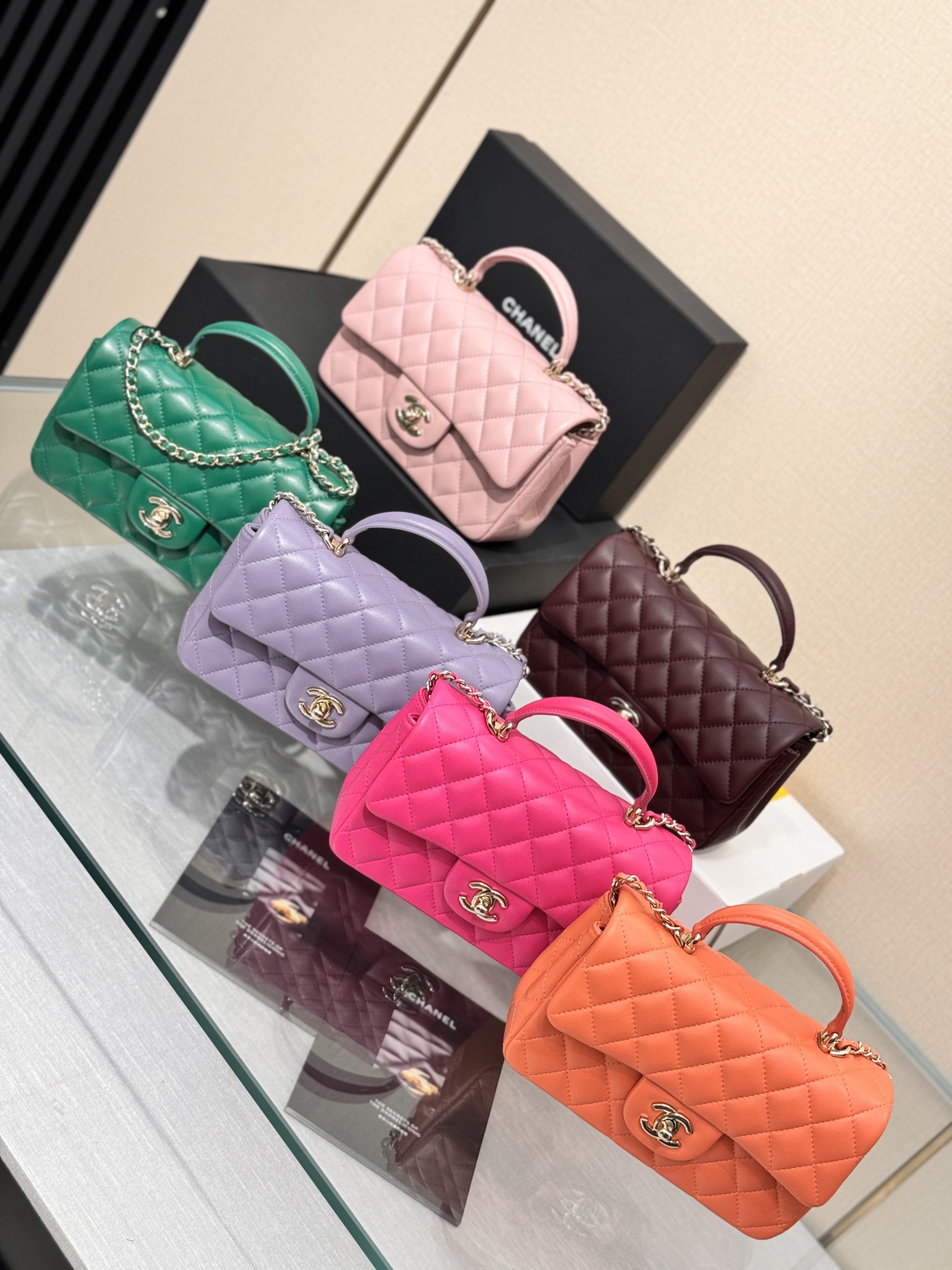 Éxito de ventas ~ serie de colores de cf de mano