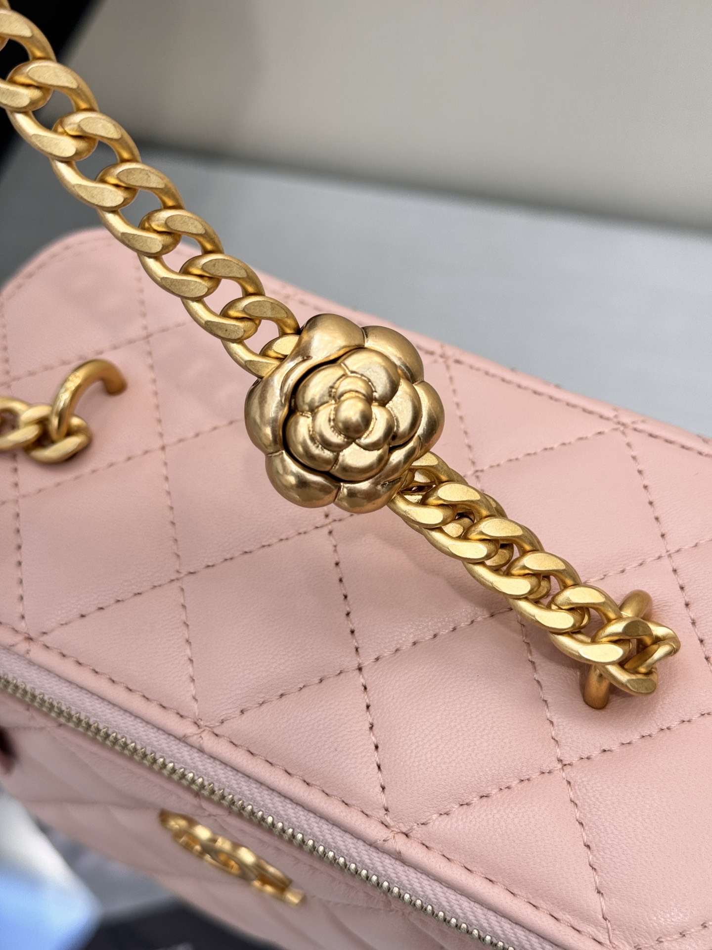 Detalle de la camelia grande ~