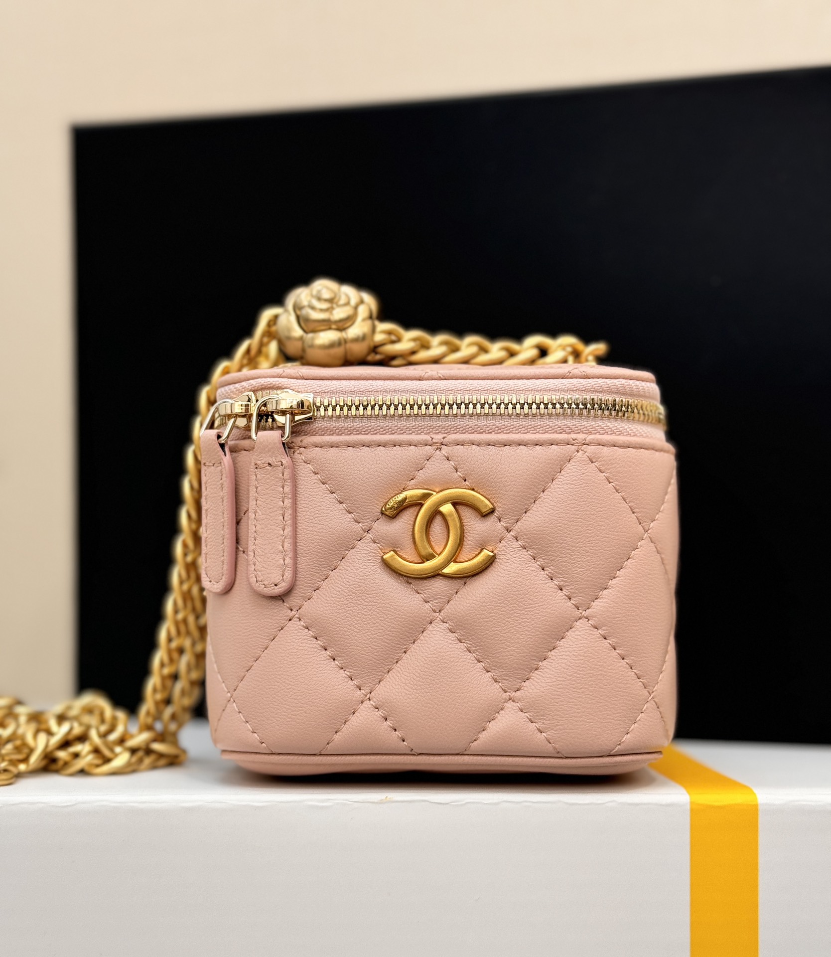 ¡Caja pequeña de camelia 23S! ¡De verdad me sorprendió este bolso de lápiz labial! ¡Tengo que comprarlo aunque me quede…