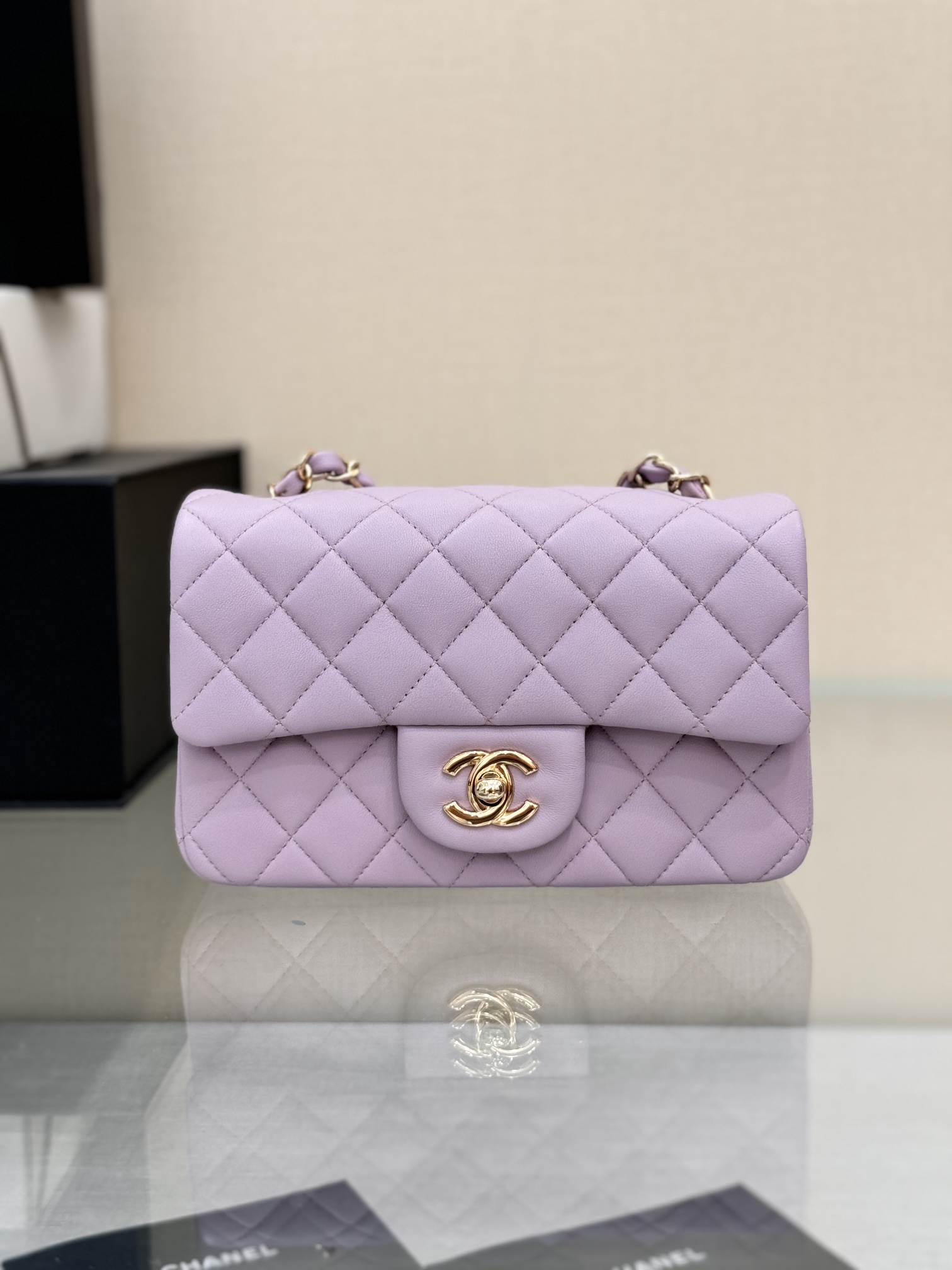 香奈儿 Chanel 高定典藏经典高奢皮具手袋托特包斜挎包女包 #8D7B6EF9 3