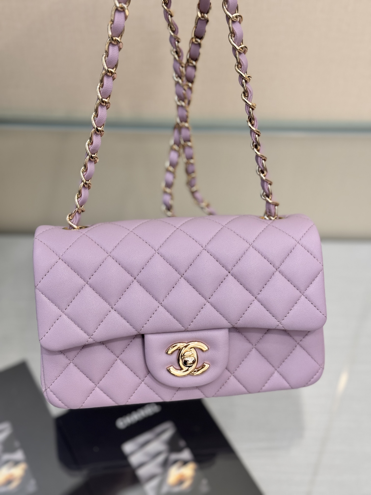 香奈儿 Chanel 高定典藏经典高奢皮具手袋托特包斜挎包女包 #8D7B6EF9 4