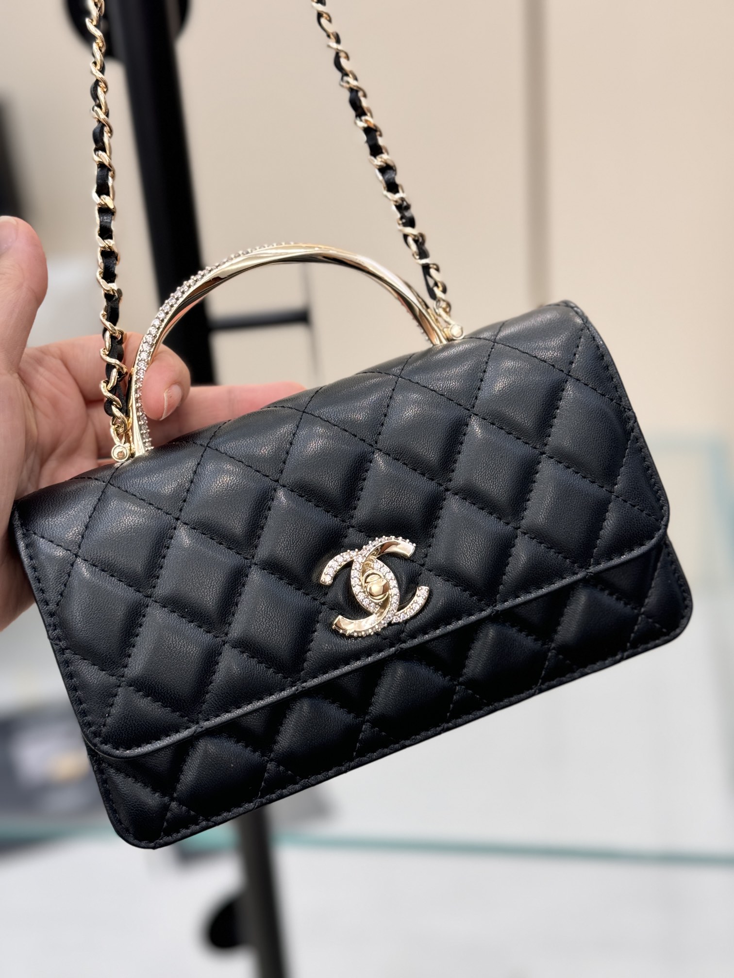 香奈儿 Chanel 高定典藏经典高奢皮具手袋托特包斜挎包女包 #586ED67C 3