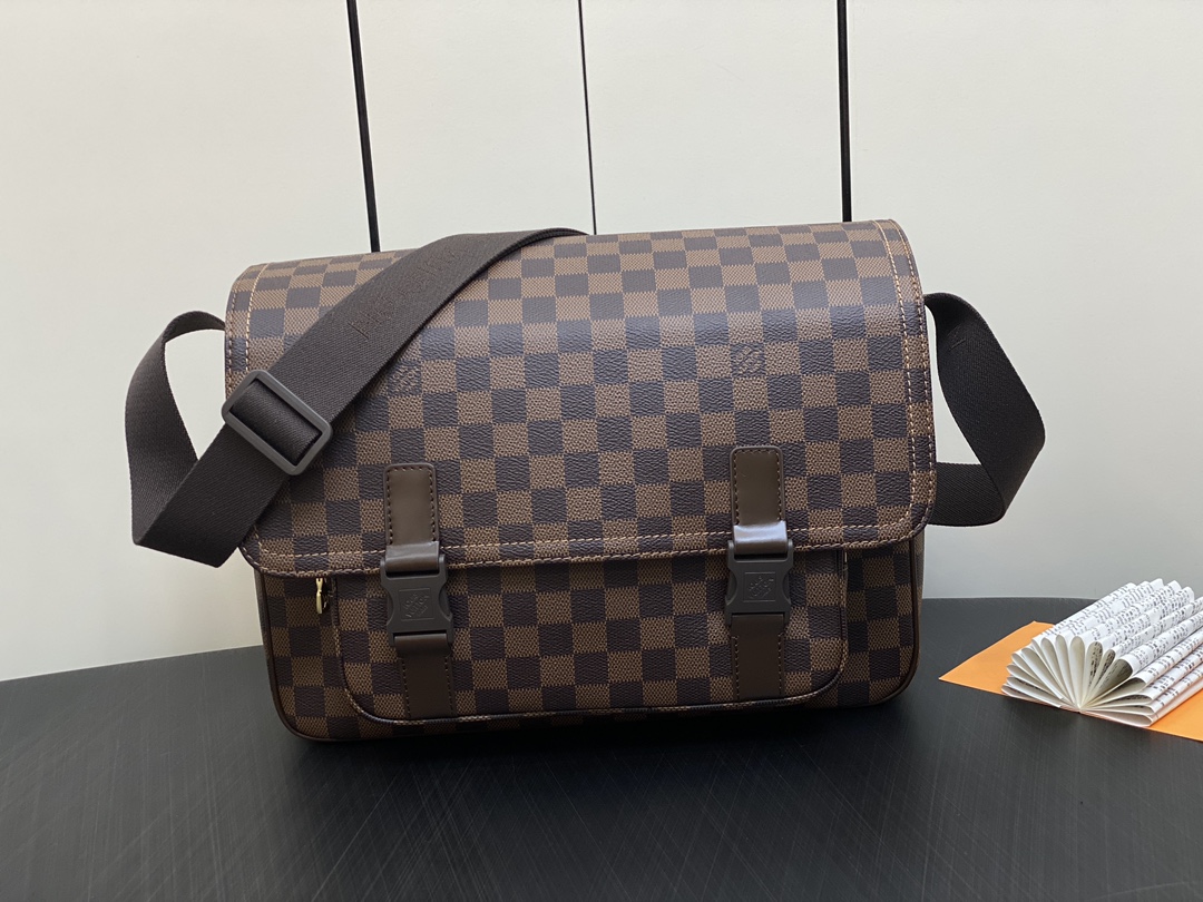 Louis Vuitton 23 new products from top purchasing agents LV official N51125 Brown Medieval mens messenger bag series Second-hand messenger bag, m