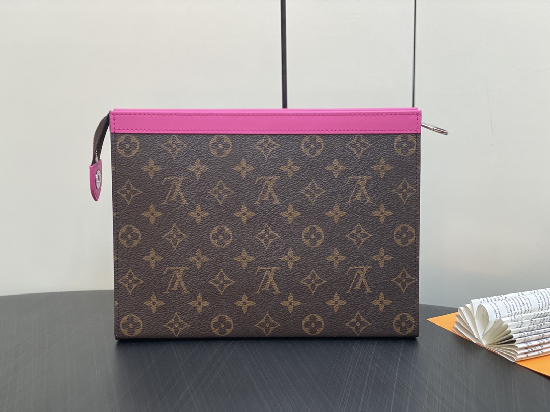 Louis Vuitton Top Purchasing Special Offers Official On Sale M61692 Presbyopia Rose M82858 Clutch Clutch Series LVPochette Voyage Medium Handbag